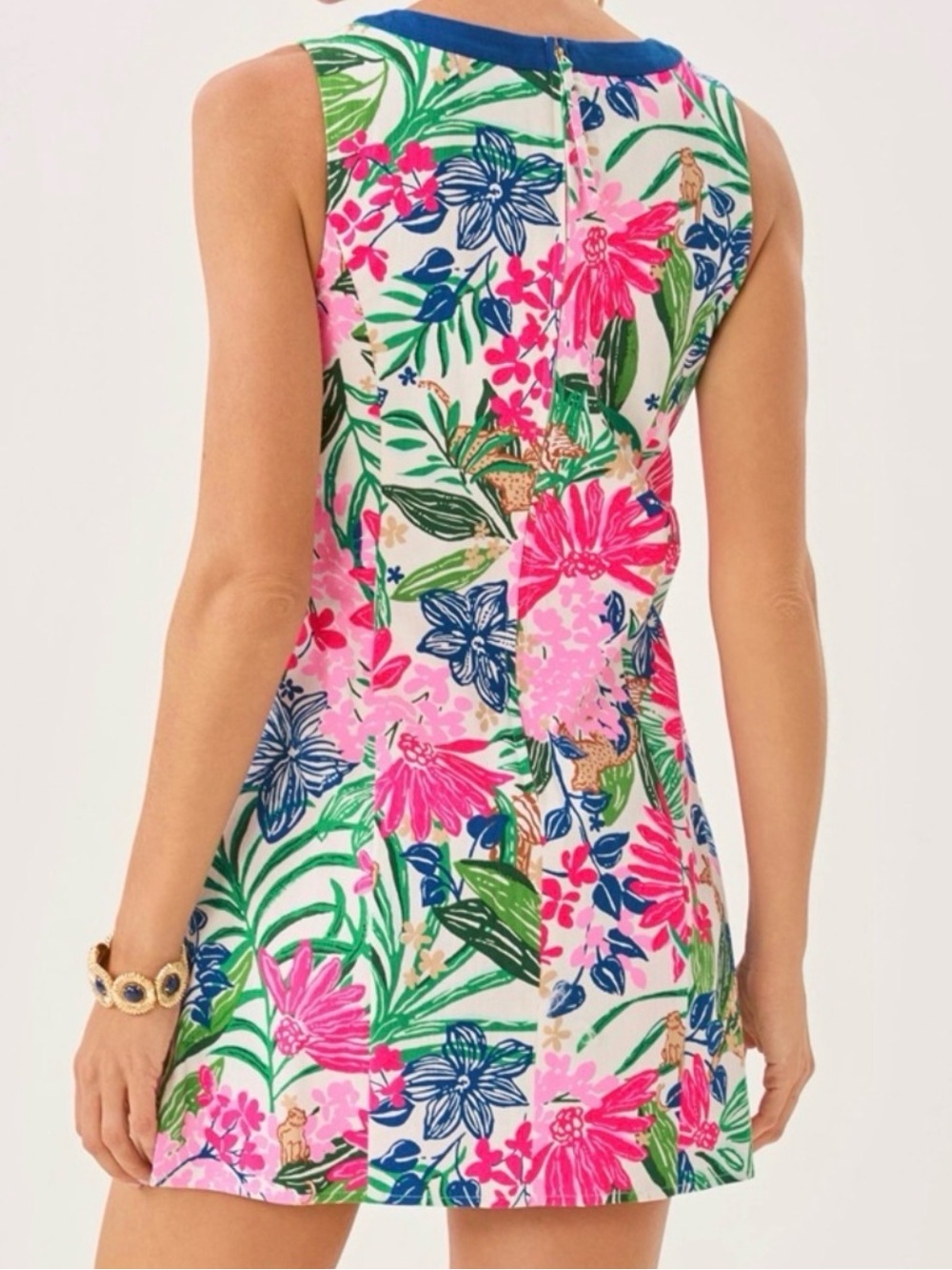 NWT Lilly Pulitzer 16 Clare Shift Romper “Endless Summers” sz 16 - Picture 7 of 12